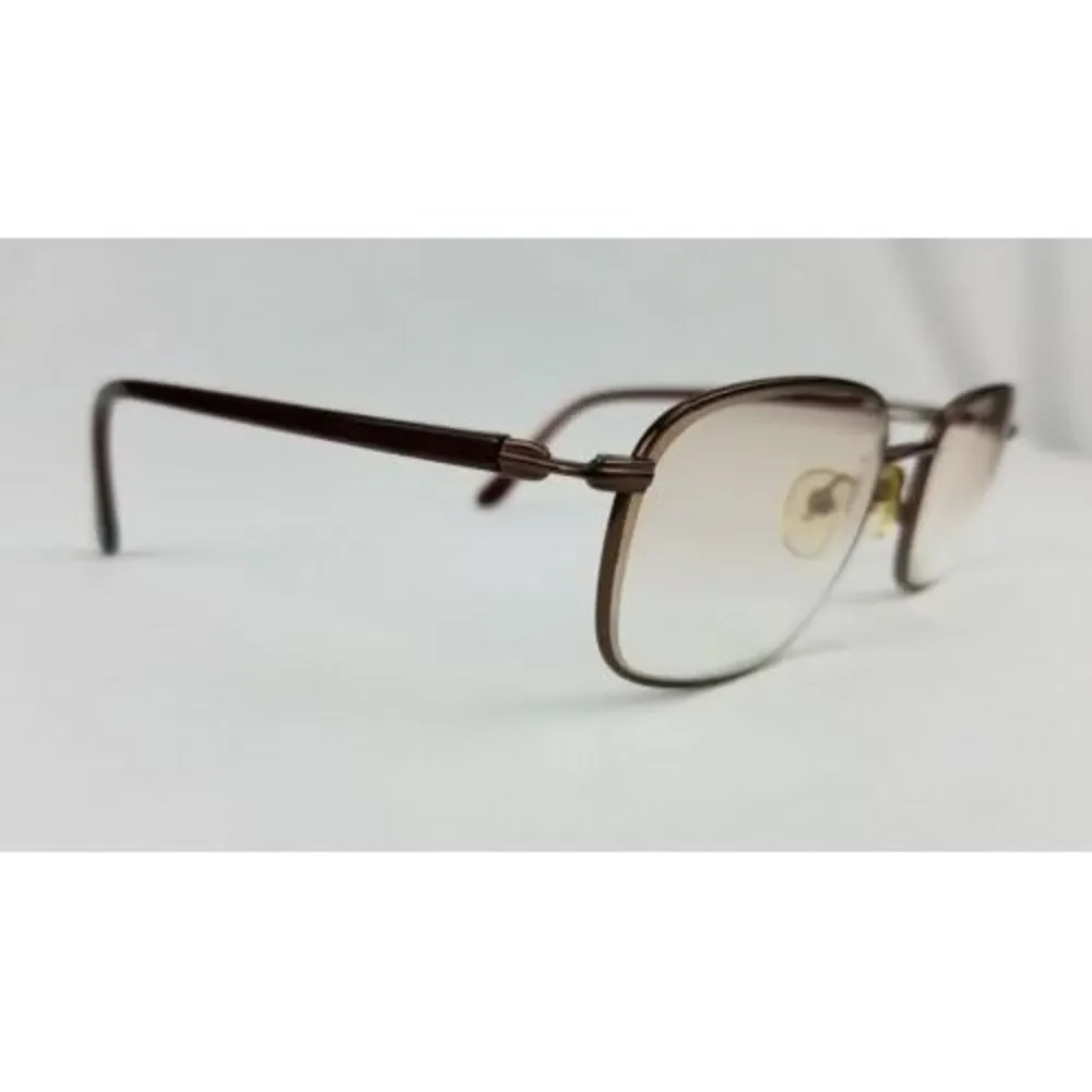 Coleman eyeglass frames Full metal frame zyl‎ temples Brown